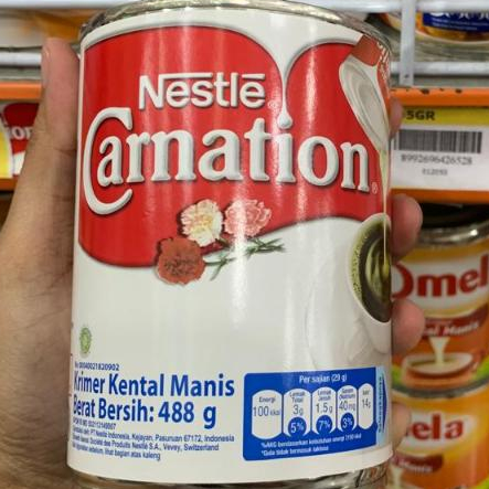 

Susu Carnation Besar 488gr Nestle Krimer Kental Manis