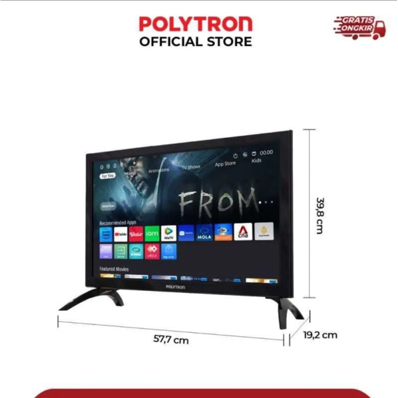 smart Tv Ukuran 24 inch Garansi 5 tahun