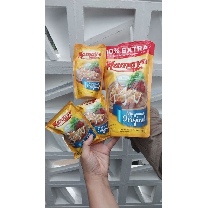 

Mamayo Mayonaise original 200gram 1kg 500gr salad dressing