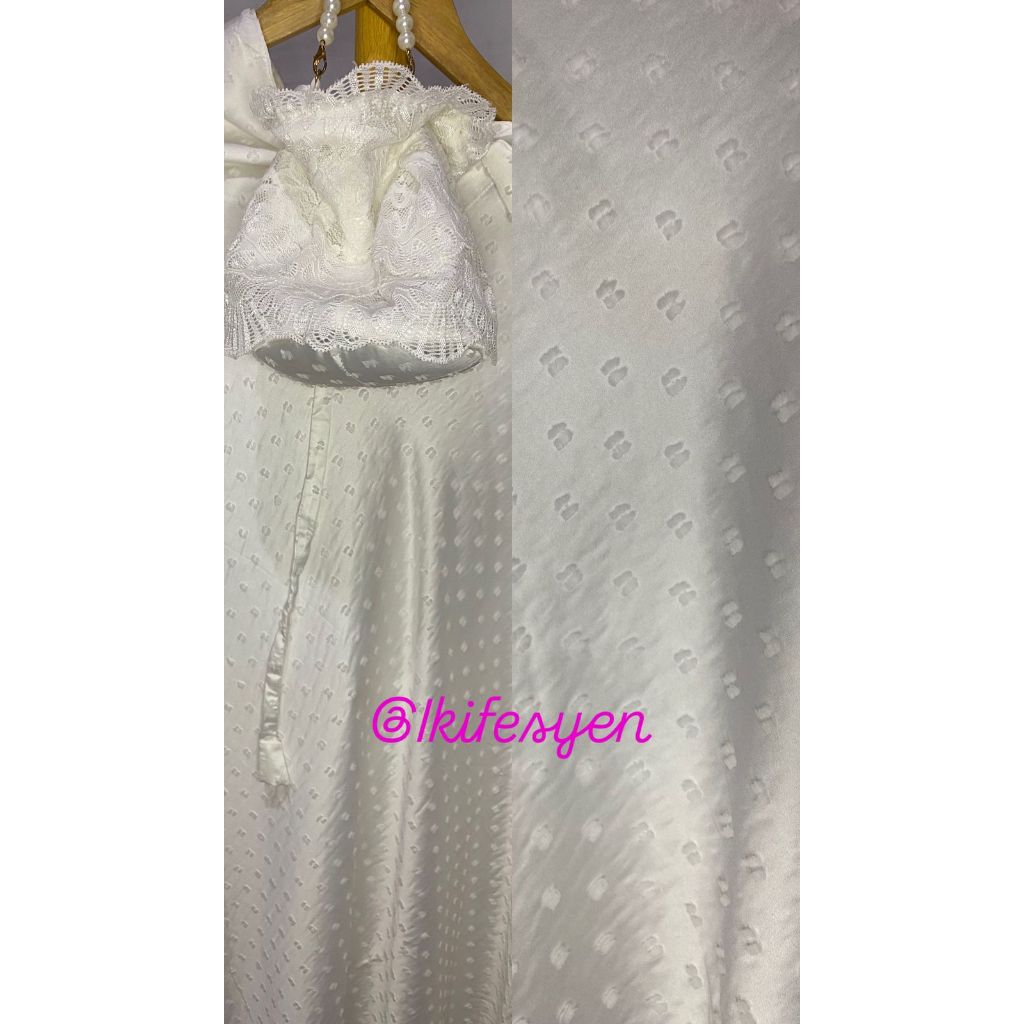 Mukena Jumbo/Premium/Travel Putih