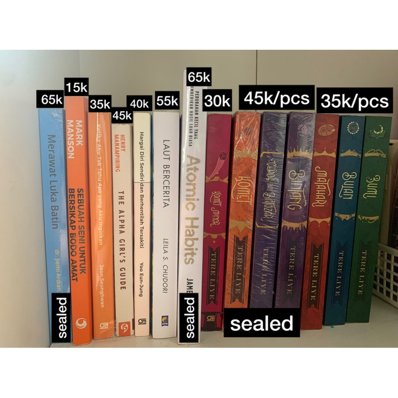 

Preloved Buku Self Improvement Original