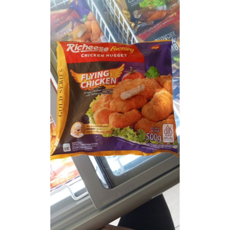 

Richese nugget flying chicken 500gr