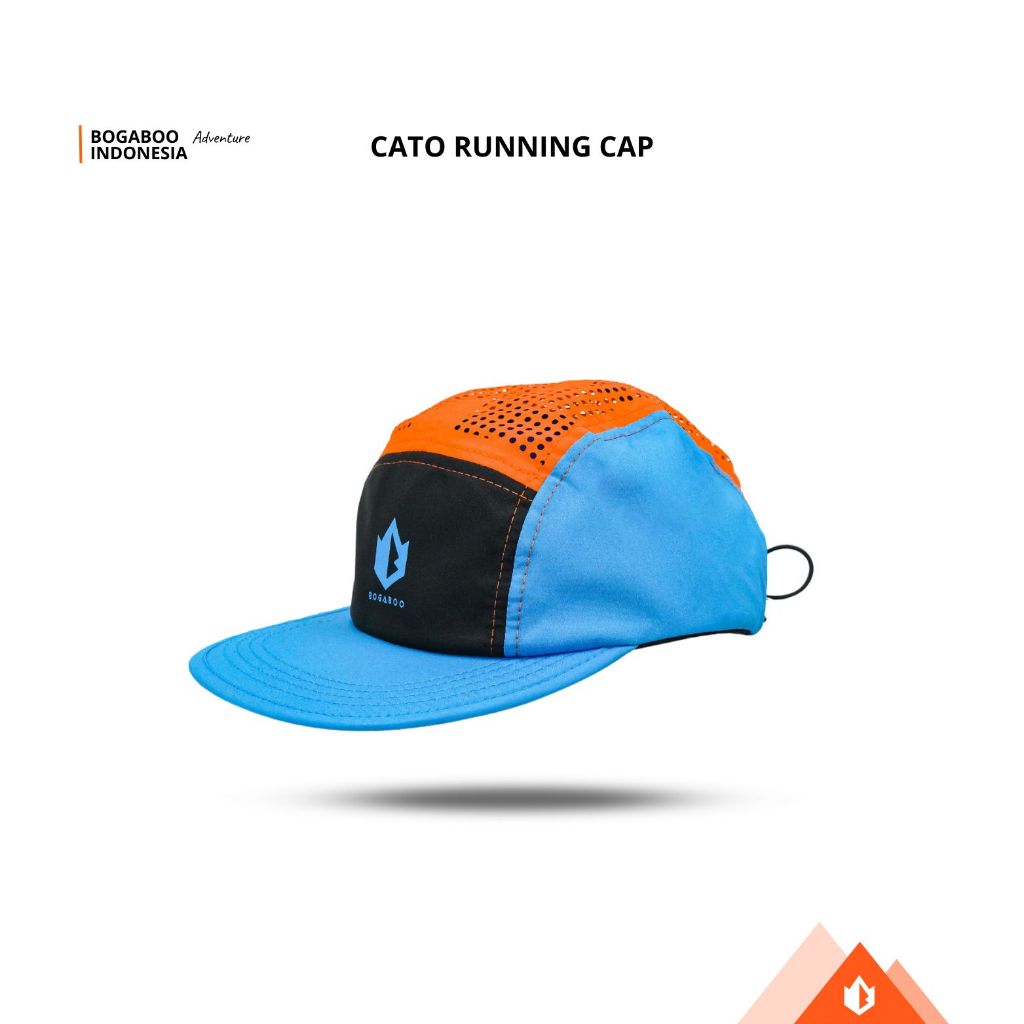 BOGABOO TOPI Lari CATO Series - Topi Lari - Running Hat- Running CAP -Topi Camping Outdoor Hiking