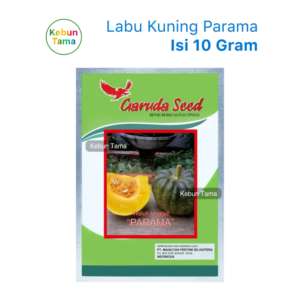 Benih Labu Kuning Parama Waluh Garuda Seed Isi 10 Gram