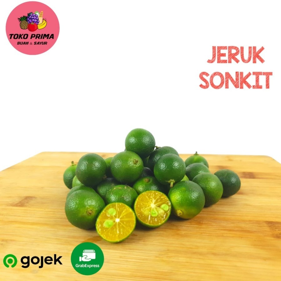 

BUAH JERUK SONKIT/ LEMON CUI / JERUK KUNCI PER 500 gr