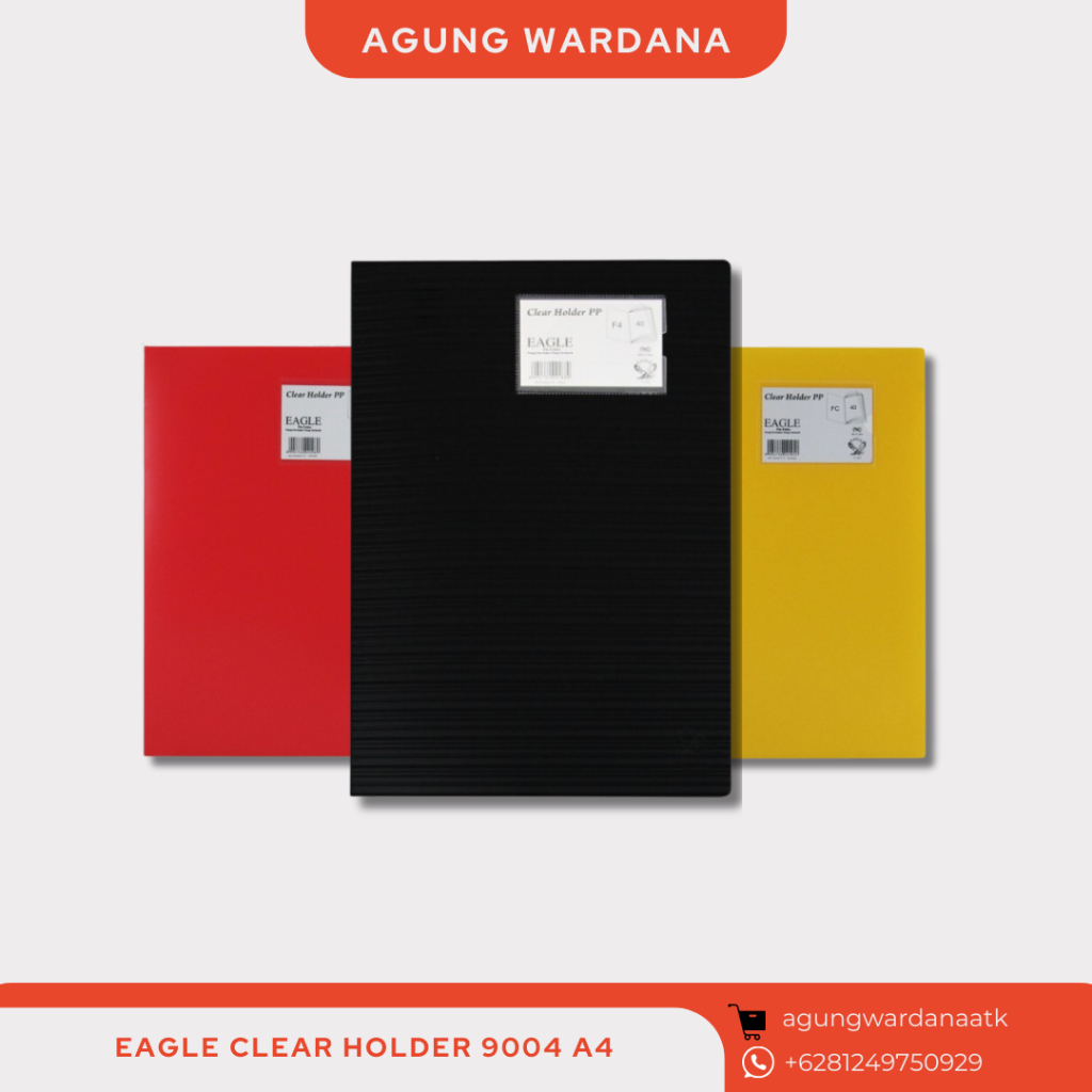 

EAGLE CLEAR HOLDER 9004 A4