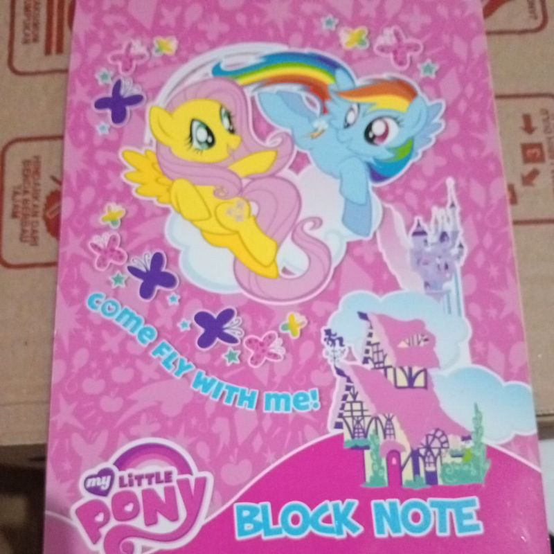 

My Little Pony Block Notes