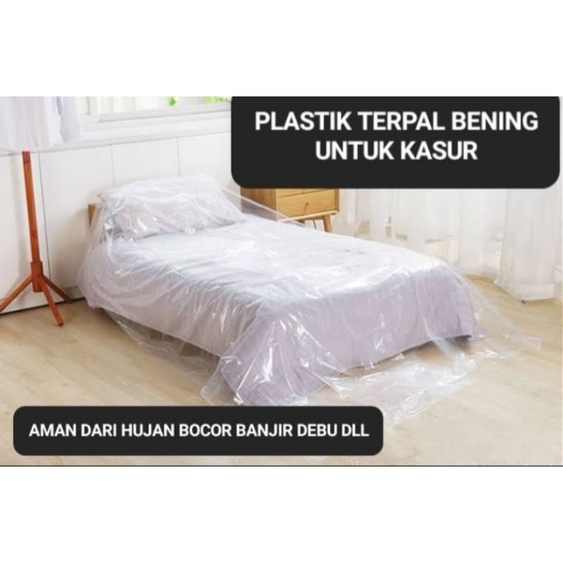 Cover Penutup Kasur 120x200cm PLASTIK ROLL UK TERLENGKAP 230cm 200cm 150cm 120cm 100cm 70cm 60cm | P