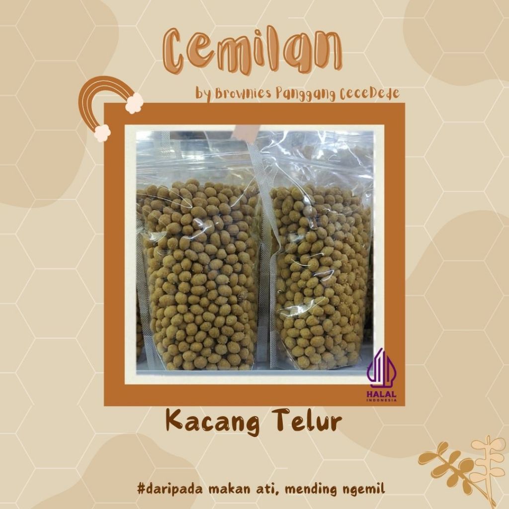 

Kacang Telur/Telor , Renyah Gurih