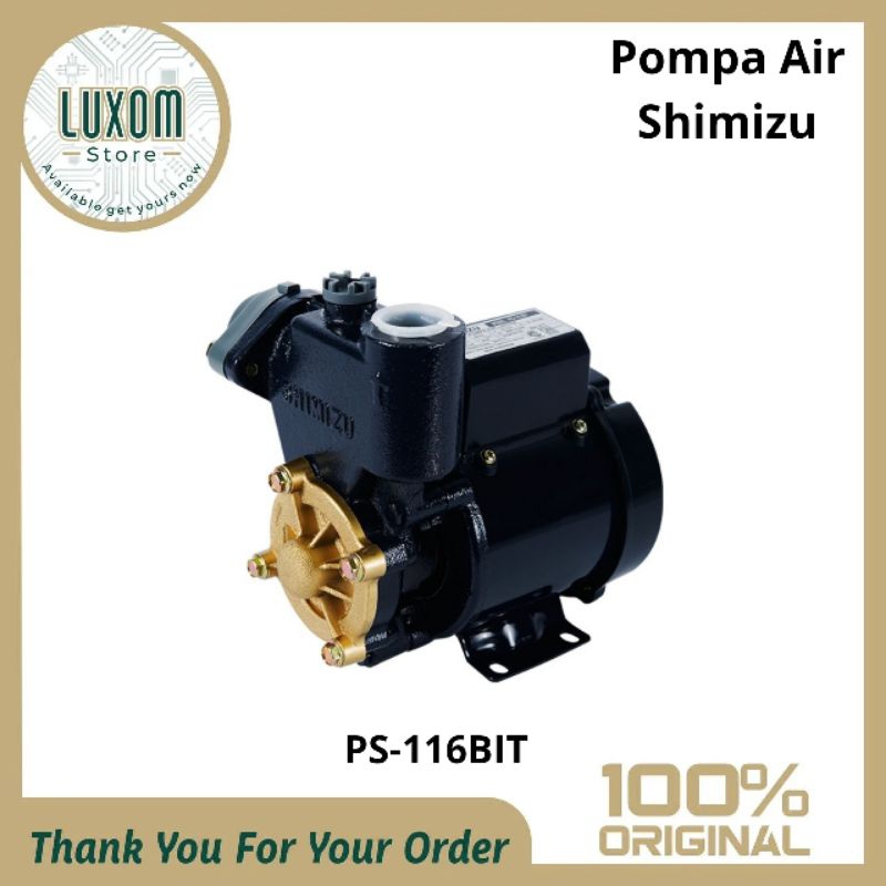 Pompa Air Shimizu PS-116BIT/Pompa Air/Pompa air Shimizu/Shimizu