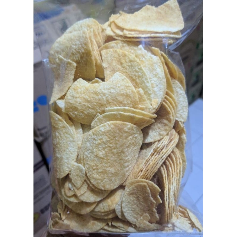 

snack kentang Pringles rijekan/patahan pringles