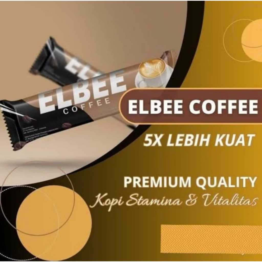 Elbee coffe 1 sachet (minuman kopi berenergi)