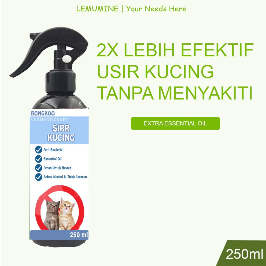 Pengusir Kucing Semprotan Anti Kucing Berak Sembarangan Cairan Pengusir Kucing Cat Repellent
