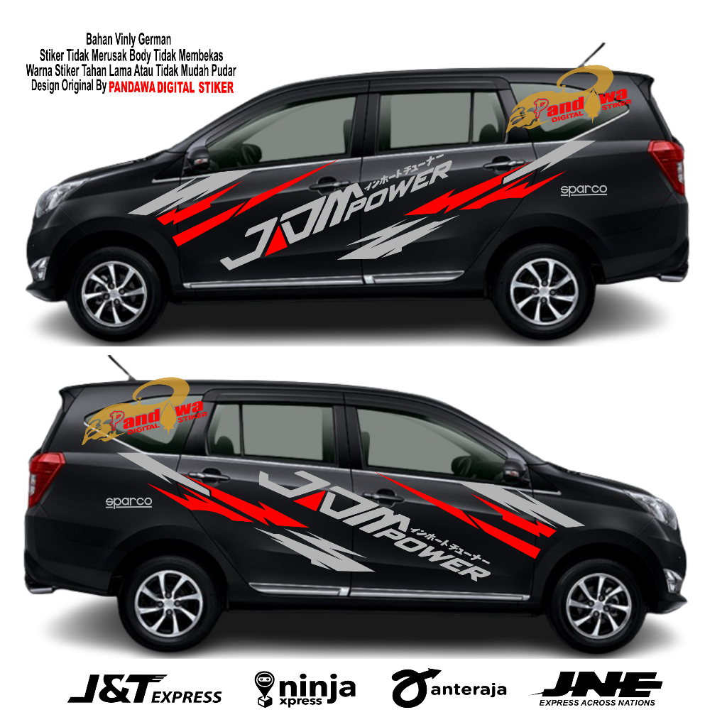 Stiker mobil sigra sticker mobil sigra cuting stiker body mobil sigra