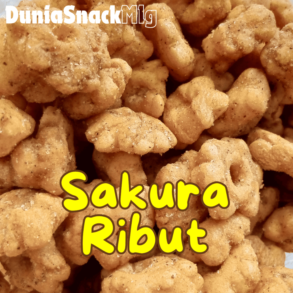 

SAKURA PILUS RIBUT 500GR Jajanan Jadul Camilan Snack