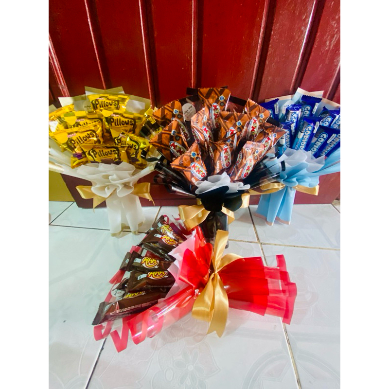 

Buket snack ultah wisuda sempro valentine