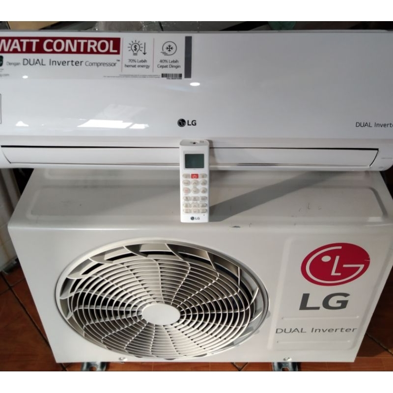 AC LG Dual Inverter 1/2pk second. unit only