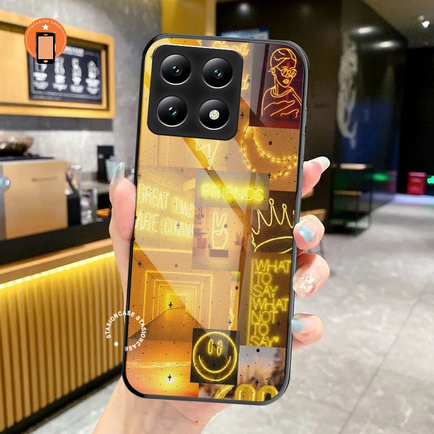 STC_Softcase glass Xiaomi Redmi 14T Terbaru Casing hp redmi xiomi pelindung belakang kesing handphon