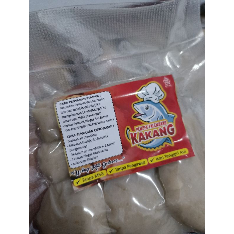 

PEMPEK PALEMBANG KEMASAN HIGENIS
