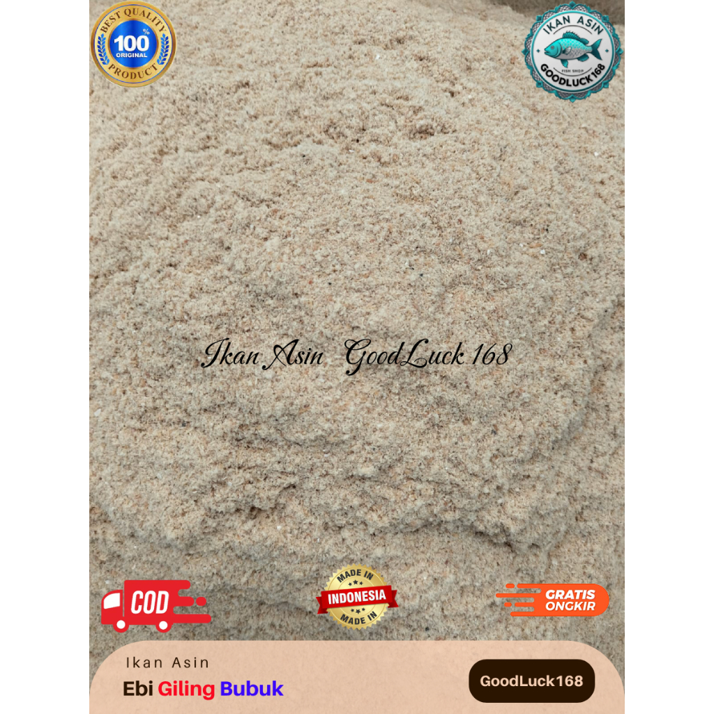 

Ikan Asin Ebi Giling Bubuk