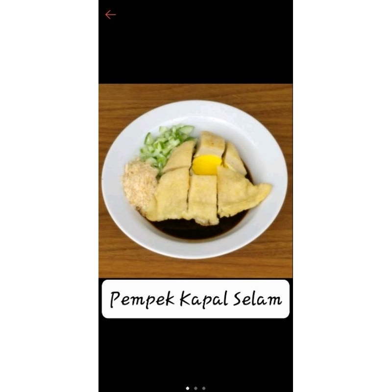 

Paket Pempek Kapal Selam Frozen