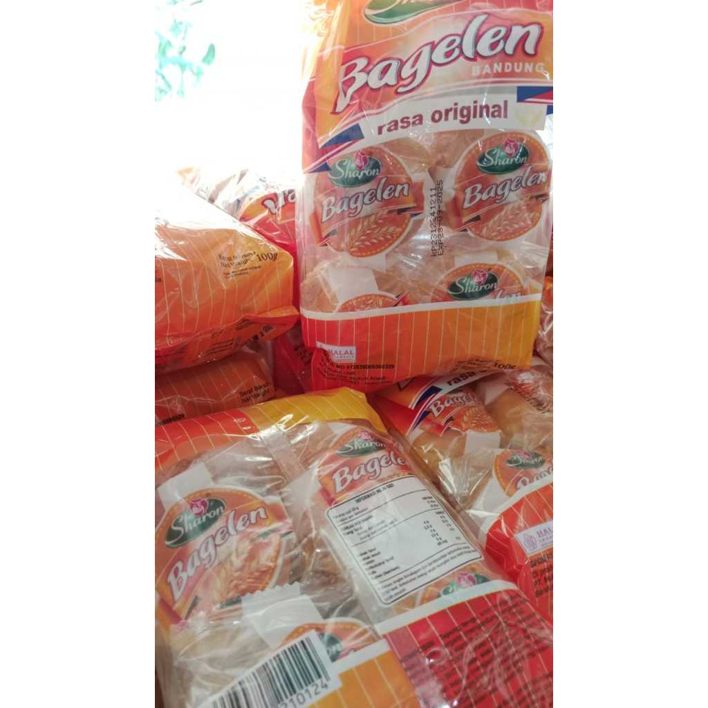 

Baru Bagelen Bandung Sharon 1 pack isi 10 pasang Roti kering