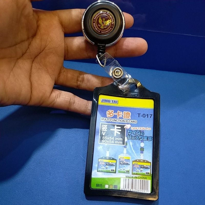 

Card holder/yoyo id card KEMHAN terbaru