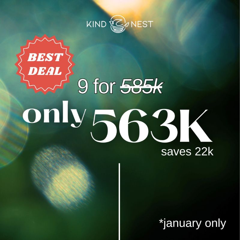 

KINDNEST BIRDNEST | 9pcs
