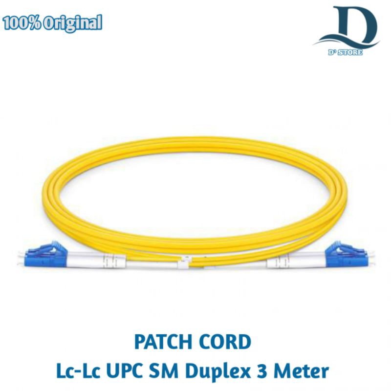 Patchcord Fiber optic LC-LC 3m kabel patch cord Fiber optic 3Meter