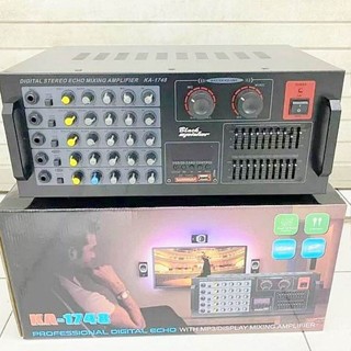 AMPLIFIER BLACKSPIDER KA-1748 UNTUK SPEAKER PASIF SOUND SYSTEM
