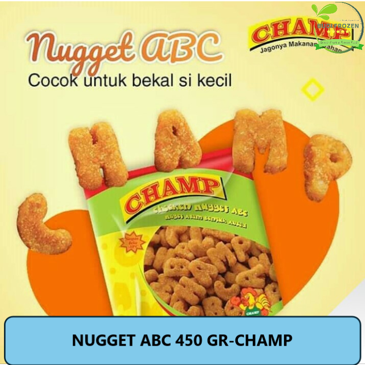 

CHAMP CHIKEN NUGGET ABC 500 GR - FROZEN FOOD NAGET AYAM