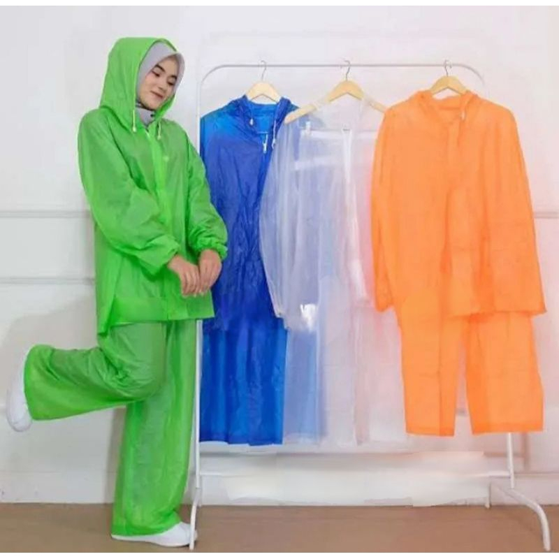 Ibex - Jas Hujan Setelan Ibex Tiktok
