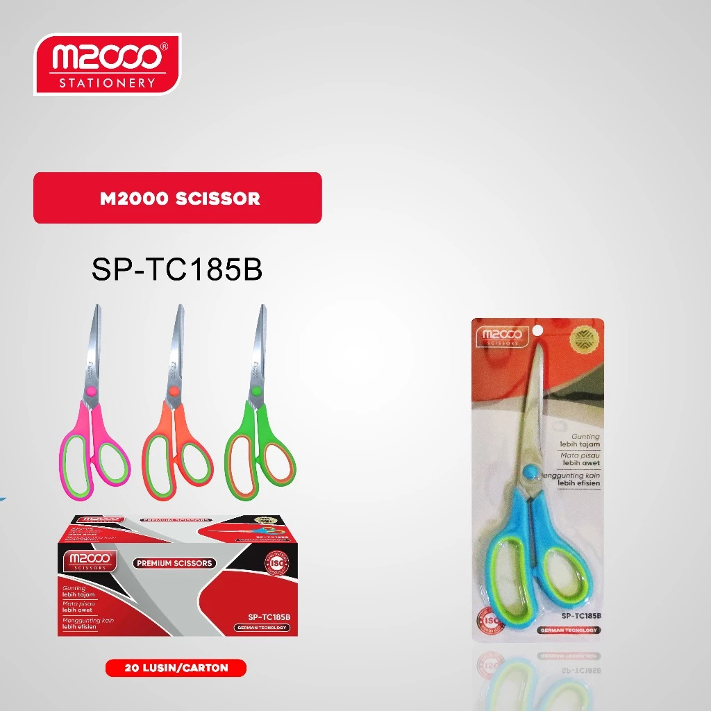 

M2000 Scissors / Gunting Bengkok M2000 / SPTC-185B