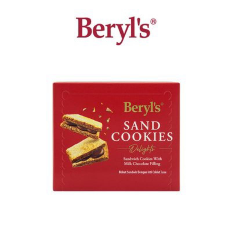 

Beryls Sand Cookies Delight Sandwich Cookies with Milk Chocolate