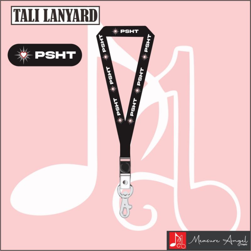 TALI LANYARD PSHT - TALI ID CARD GANTUNGAN KUNCI GANTUNGAN FLASHDISK GANTUNGAN NAMETAG TALI LANYARD 