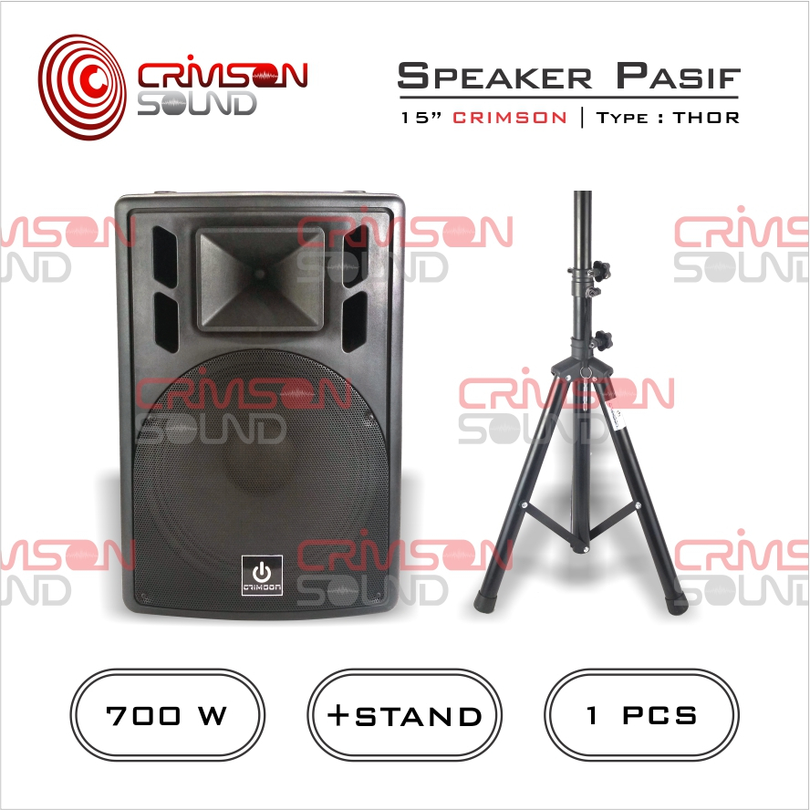 Crimson Speaker Pasif 15" Thor