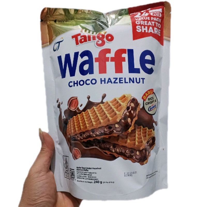 

Tango waffle Wafer Choco Hazelnut 24pcs Value Pack 240gr