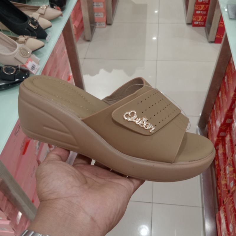 GENNY SANDAL WEDGES WANITA EMPUK ORIGINAL