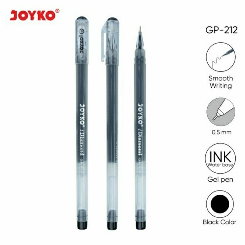 

Pulpen JOYKO GP-212 iDiamond Gel (1pcs/1pulpen)