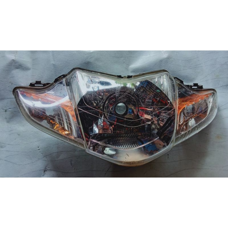 reflektor lampu depan Honda Revo absolute Revo fit lama, lampu depan Revo absolute original bekas, r