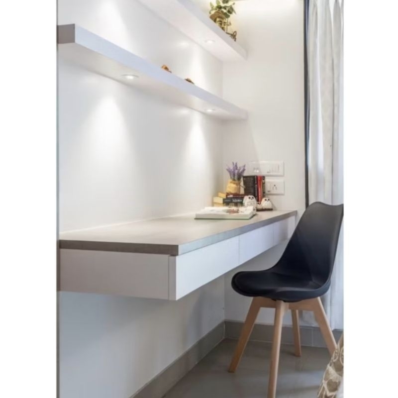 Meja belajar gantung | meja kerja gantung