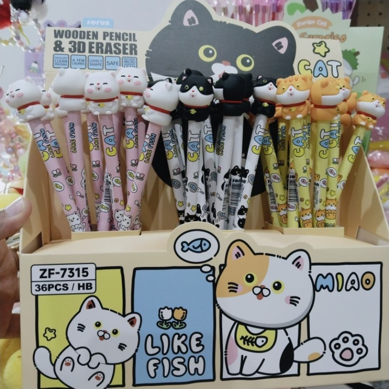 

[COD] Pensil Kayu Merek Sofun Motif Cat