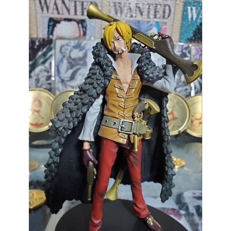 Action figure one piece sanji film z original banresto.