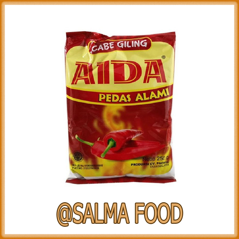 

Cabe Bubuk Aida 250 gram Terhemat