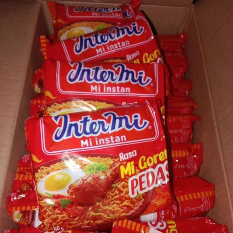 

1 dus isi 20 pcs intermie goreng pedas