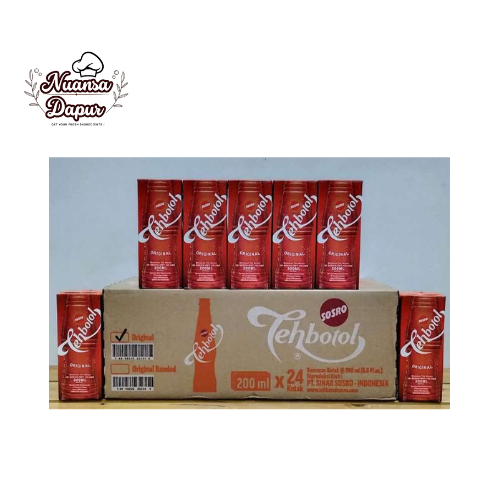 

Teh Botol Sosro Kotak Original 200 ml - ( HARGA 1 DUS ISI 24 pcs )