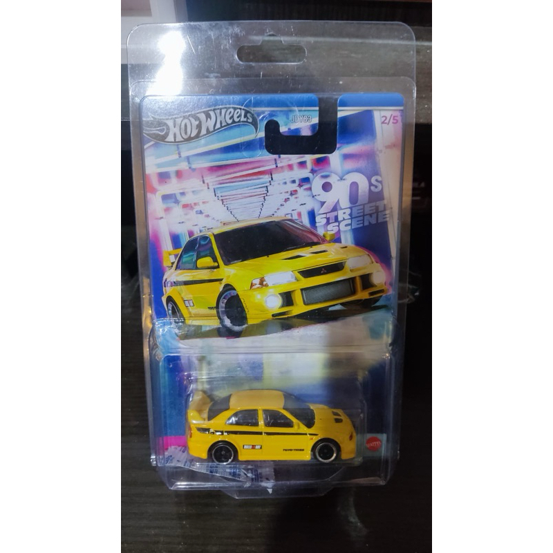 HOTWHEELS MITSUBISHI LANCER+PROTECTOR