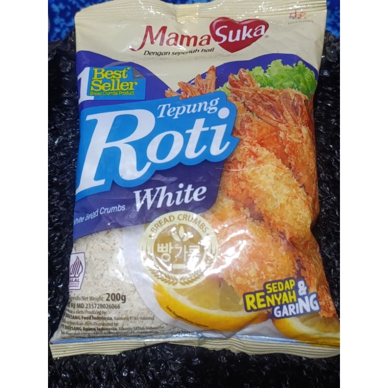 

MamaSuka Tepung Roti White Bread Crumbs 200 gr