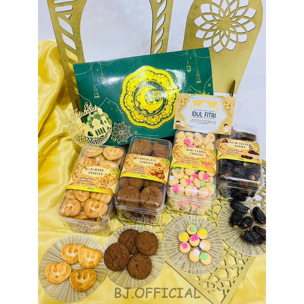 

READY NEW PARCEL LEBARAN 2025 HAMPERS ISI 3 SLIDING BOX / BOX MODEL SLIDING / 100% HALAL MUI !!!