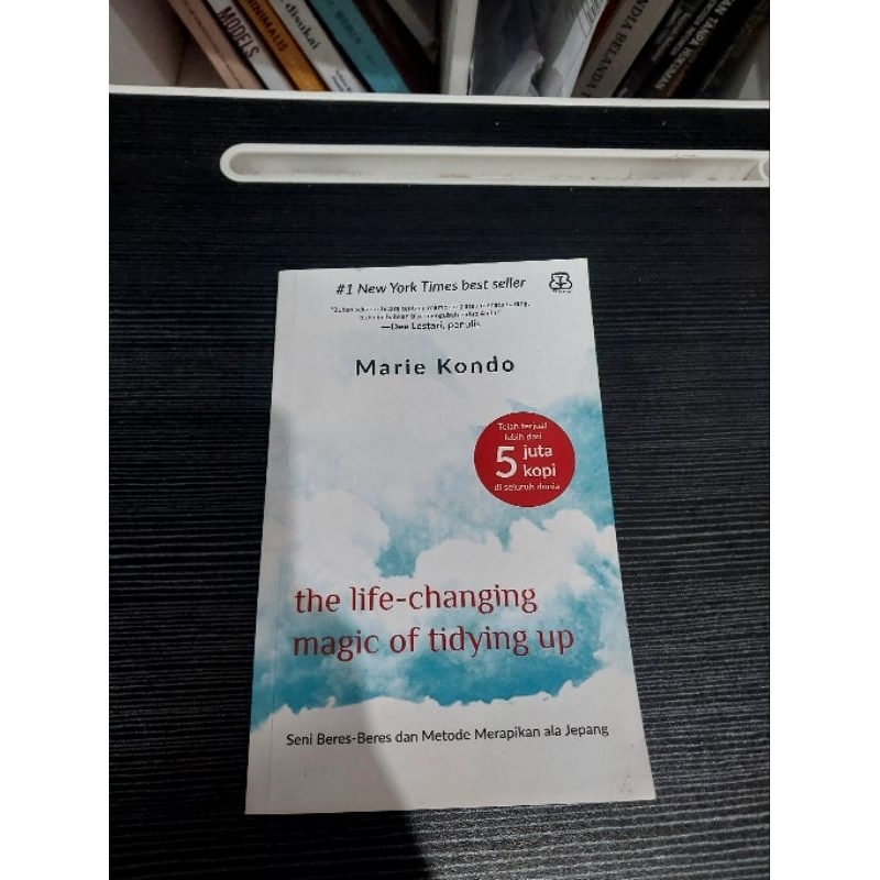 preloved buku marie kondo